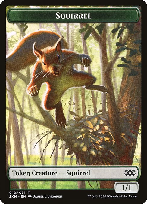 リストークン/Squirrel Token [2XM]