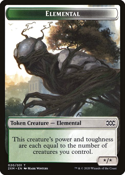 エレメンタルトークン/Elemental Token [2XM]