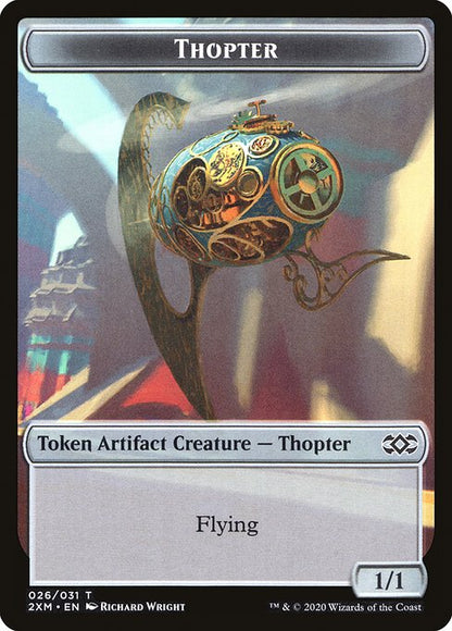 飛行機械トークン/Thopter Token (026) [2XM] [FOIL]