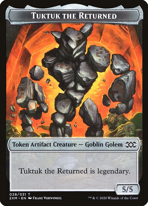 復活のタクタクトークン/Tuktuk the Returned Token [2XM]