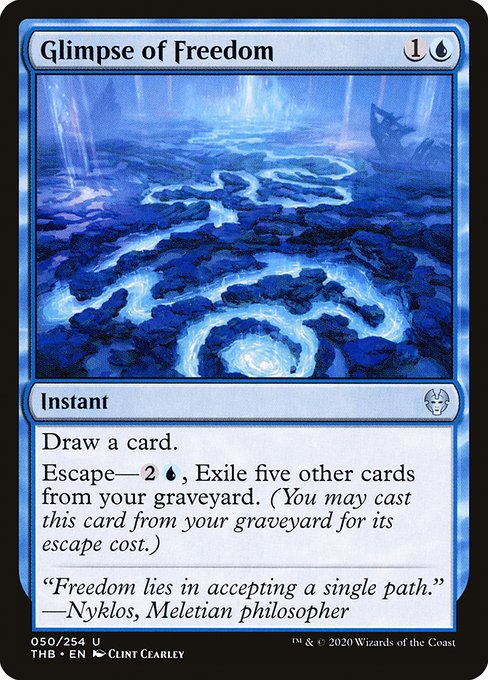 垣間見た自由/Glimpse of Freedom [THB] [FOIL]