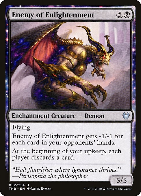 啓蒙の敵/Enemy of Enlightenment [THB] [FOIL]