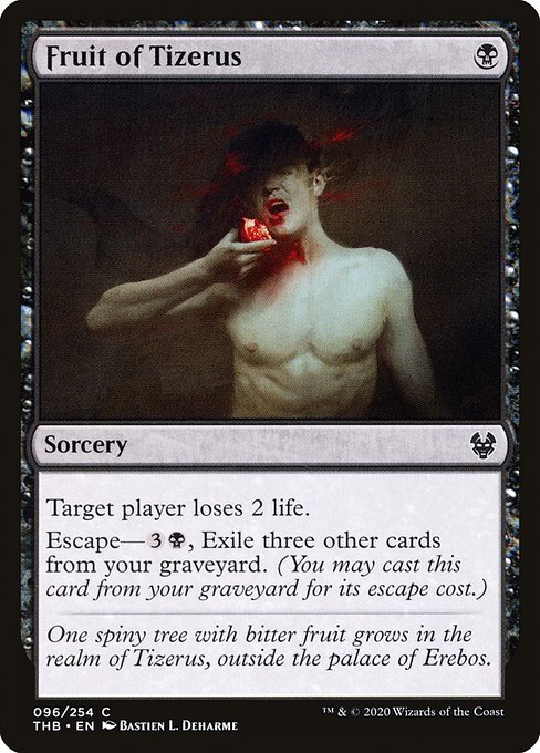 ティゼルスの果実/Fruit of Tizerus [THB] [FOIL]