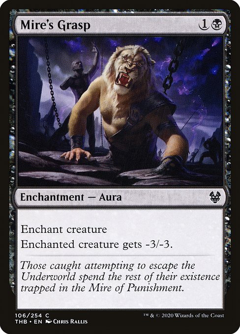 ぬかるみの捕縛/Mire's Grasp [THB] [FOIL]