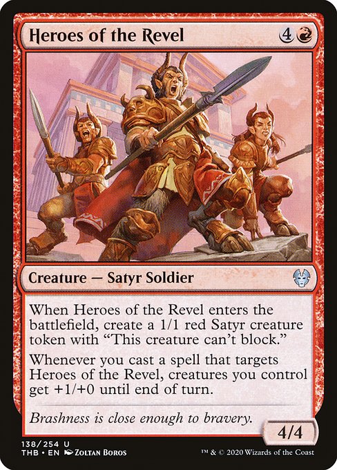 歓楽の英雄/Heroes of the Revel [THB] [FOIL]