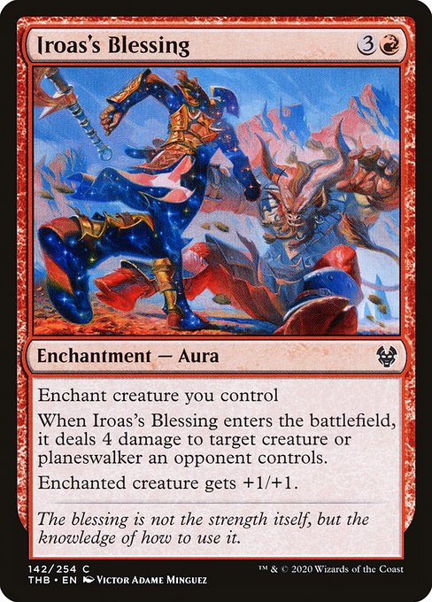 イロアスの恩寵/Iroas's Blessing [THB] [FOIL]