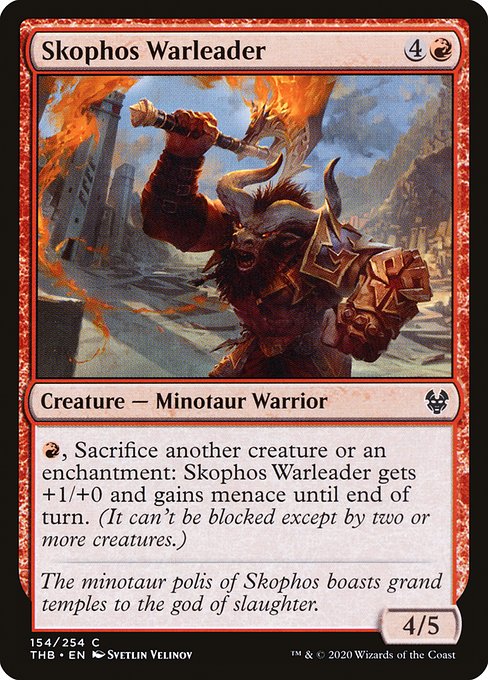 スコフォスの戦導者/Skophos Warleader [THB]