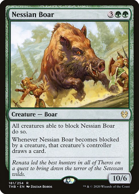 ネシアンの猪/Nessian Boar [THB]
