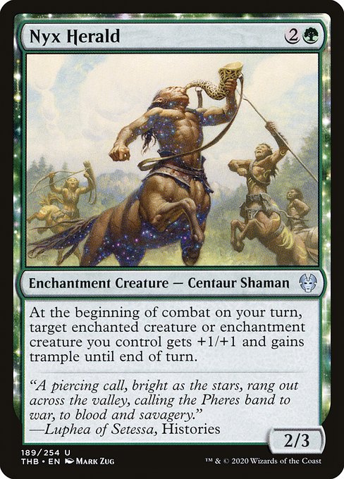 ニクスの伝令/Nyx Herald [THB] [FOIL]