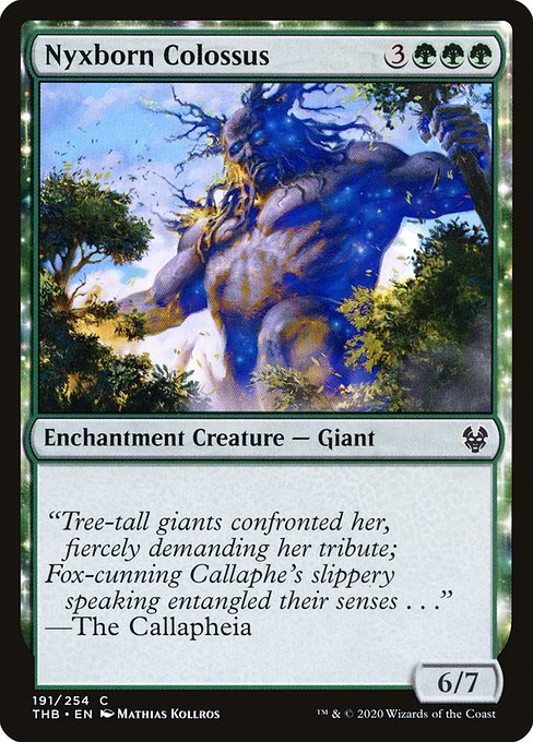 ニクス生まれの巨人/Nyxborn Colossus [THB] [FOIL]