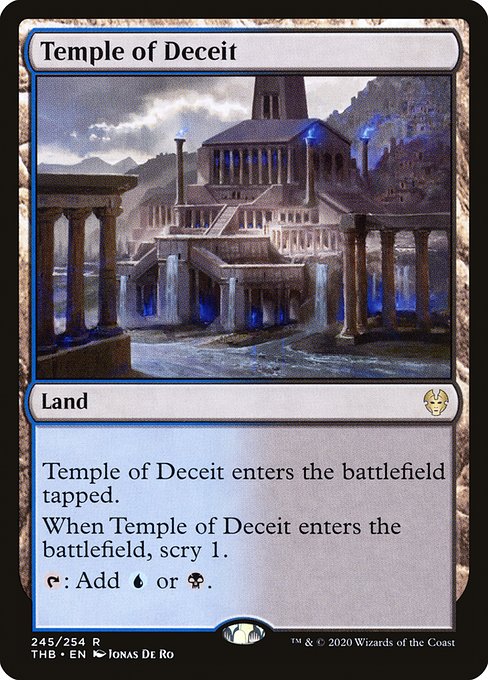 欺瞞の神殿/Temple of Deceit [THB]
