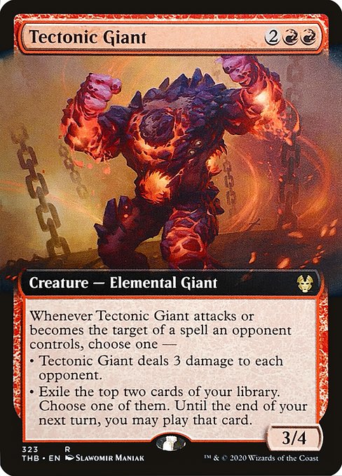 地盤の巨人/Tectonic Giant [THB] [拡張アート]