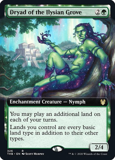 イリーシア木立のドライアド/Dryad of the Ilysian Grove [THB] [拡張アート]