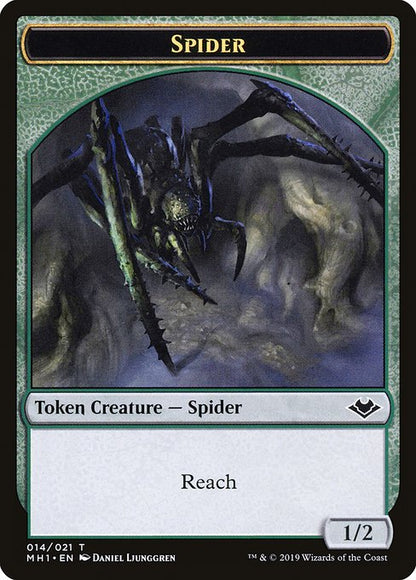 蜘蛛トークン/Spider Token [MH1] [FOIL]