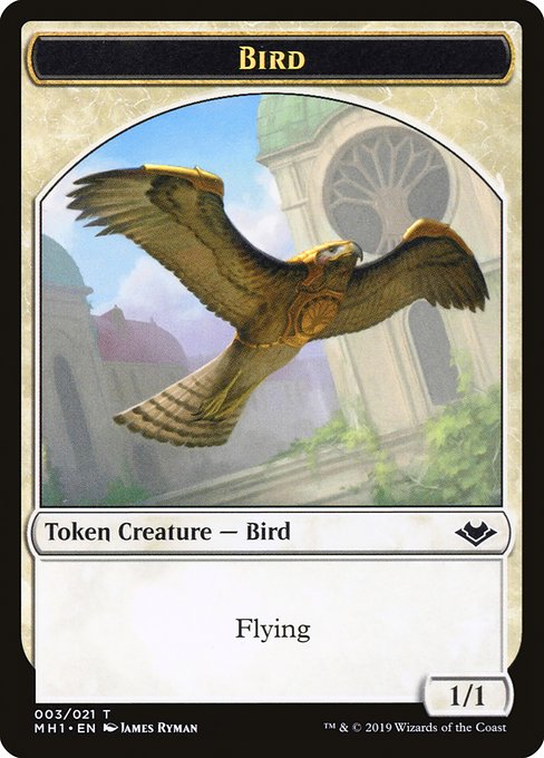 鳥トークン/Bird Token [MH1] [FOIL]