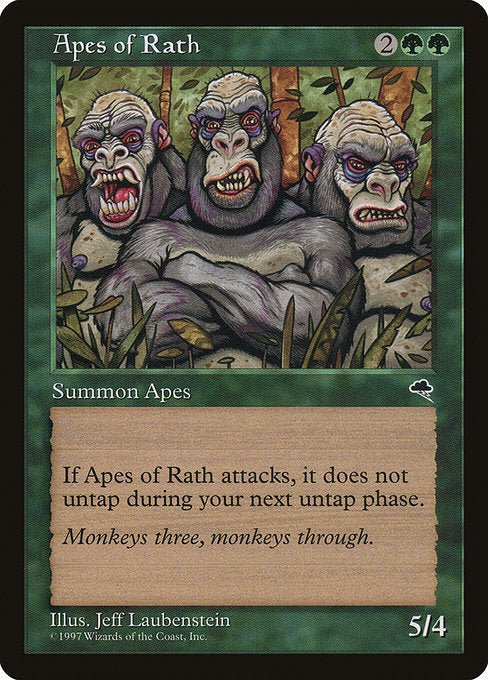 ラースの猿人/Apes of Rath [TMP]