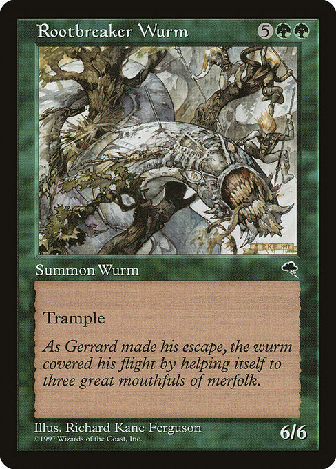 根切りワーム/Rootbreaker Wurm [TMP]
