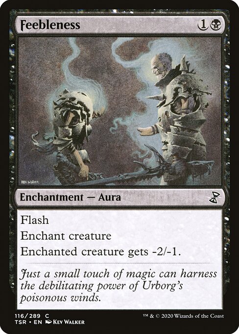 虚弱/Feebleness [TSR] [FOIL]