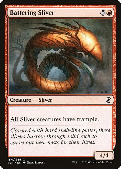 乱打スリヴァー/Battering Sliver [TSR] [FOIL]