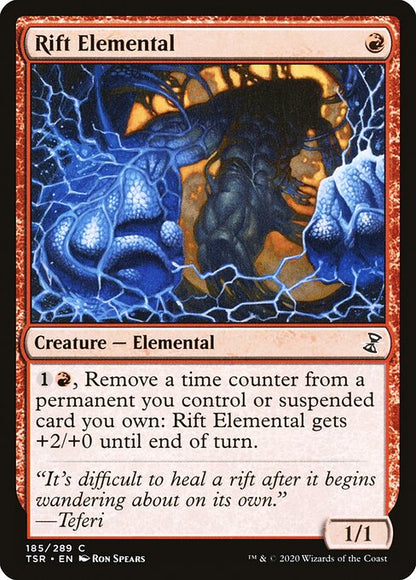 裂け目の精霊/Rift Elemental [TSR] [FOIL]