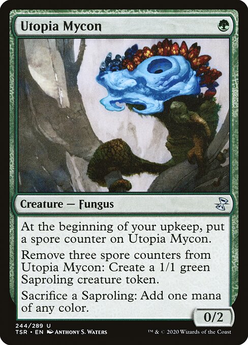 ユートピアの菌類/Utopia Mycon [TSR] [FOIL]
