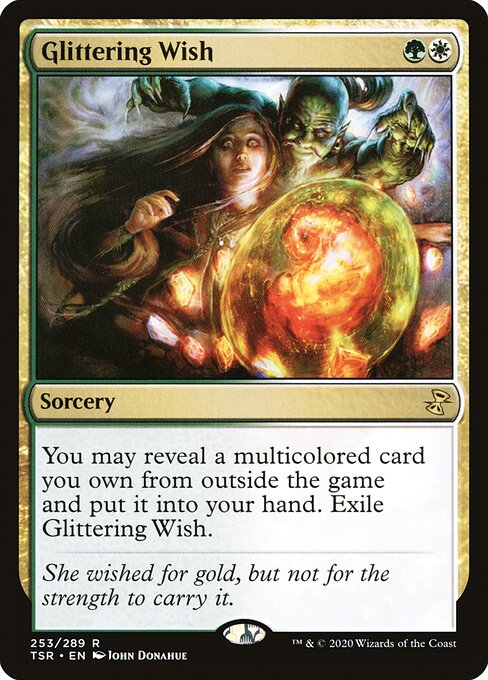 きらめく願い/Glittering Wish [TSR] [FOIL]