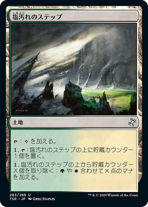 塩汚れのステップ/Saltcrusted Steppe [TSR] [FOIL]
