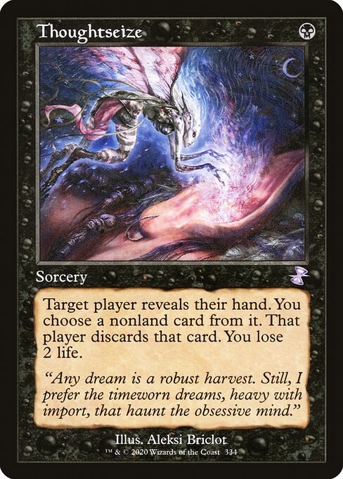 思考囲い/Thoughtseize [TSR][旧枠]