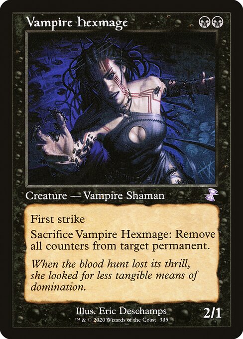 吸血鬼の呪詛術士/Vampire Hexmage [TSR] [FOIL]