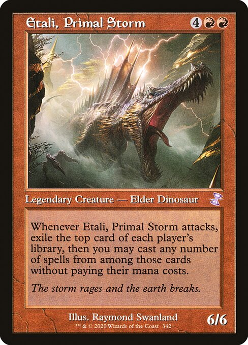 原初の嵐、エターリ/Etali, Primal Storm [TSR] [FOIL]