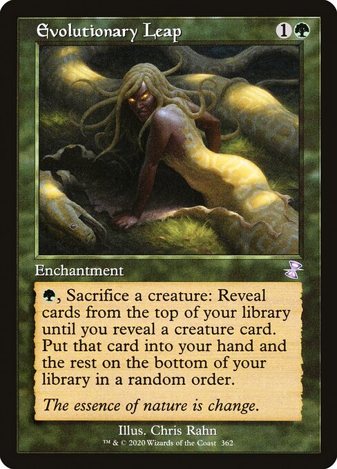 進化の飛躍/Evolutionary Leap [TSR] [FOIL]