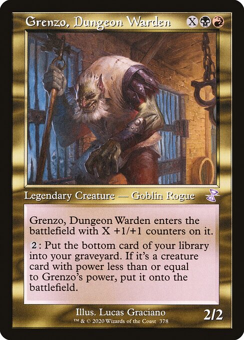地下牢の管理人、グレンゾ/Grenzo, Dungeon Warden [TSR]