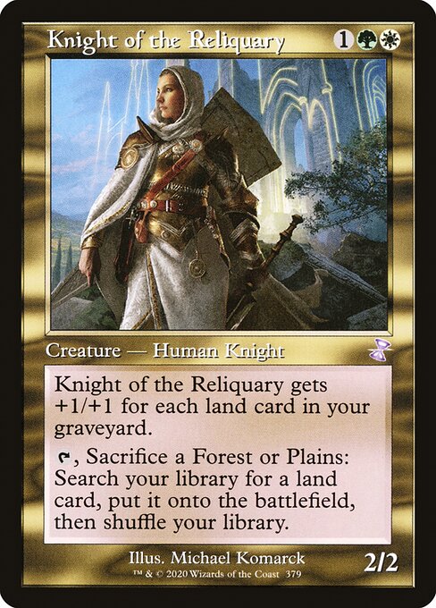 聖遺の騎士/Knight of the Reliquary [TSR]