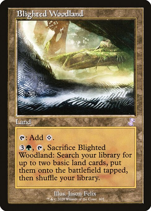 荒廃した森林/Blighted Woodland [TSR]