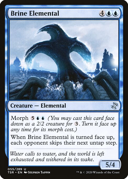 塩水の精霊/Brine Elemental [TSR] [FOIL]
