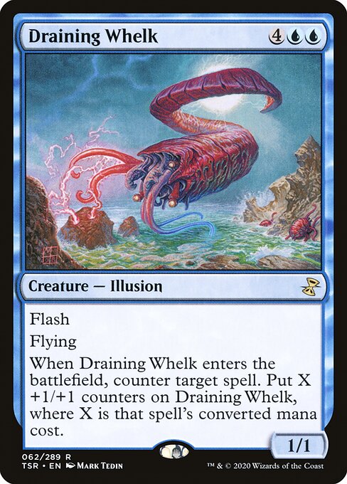 吸収するウェルク/Draining Whelk [TSR] [FOIL]