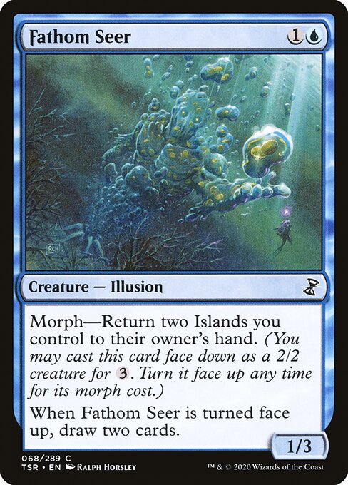 水深の予見者/Fathom Seer [TSR] [FOIL]