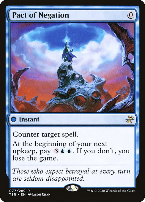 否定の契約/Pact of Negation [TSR] [FOIL]