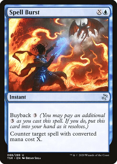 呪文の噴出/Spell Burst [TSR] [FOIL]