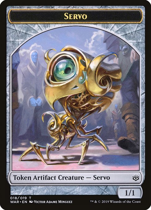 霊気装置トークン/Servo Token [WAR]
