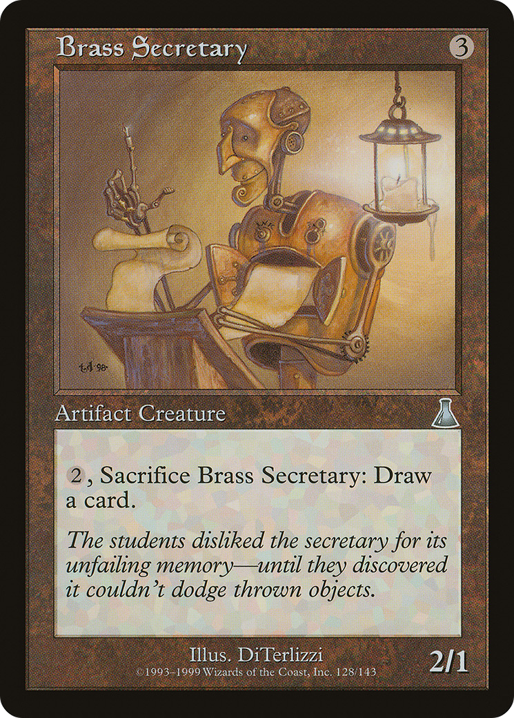 真鍮の秘書/Brass Secretary [UDS] [FOIL]