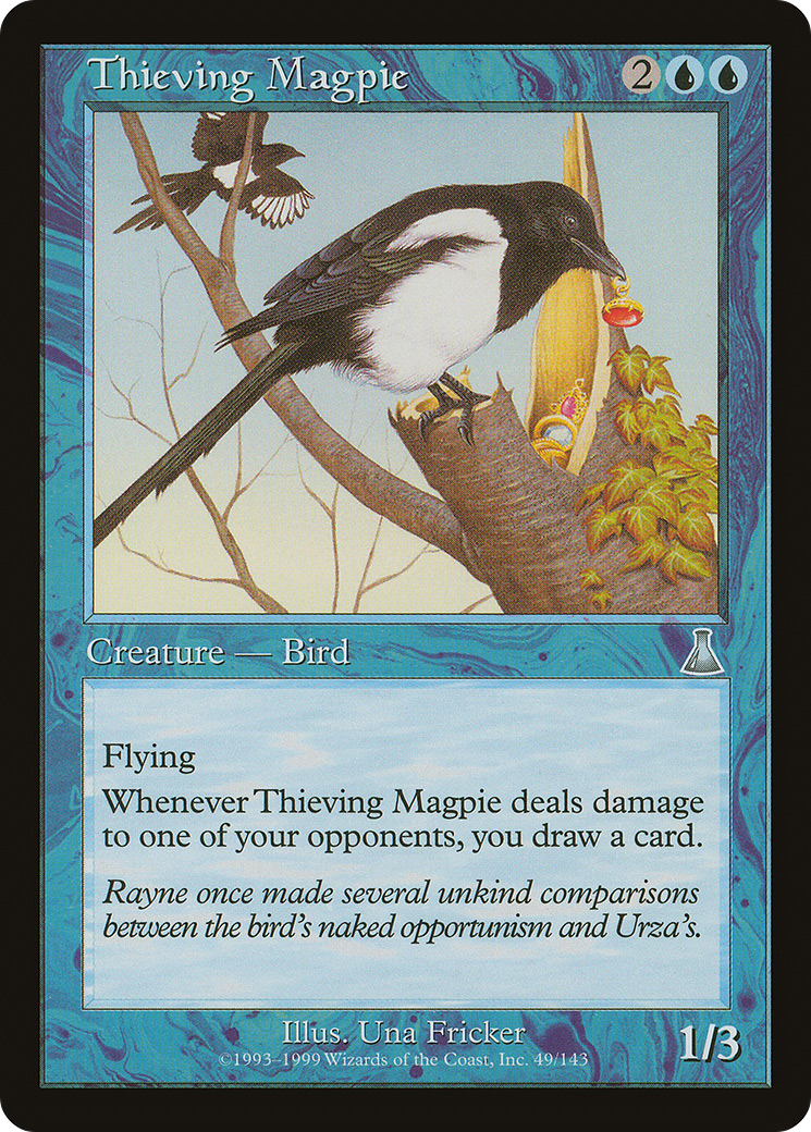 泥棒カササギ/Thieving Magpie [UDS]