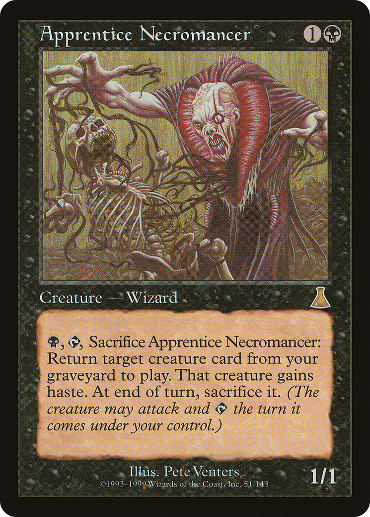 ネクロマンサーの弟子/Apprentice Necromancer [UDS] [FOIL]