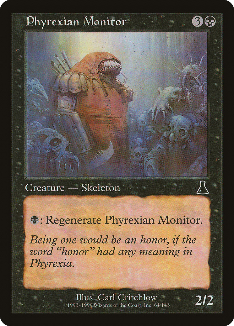 ファイレクシアの監視者/Phyrexian Monitor [UDS]