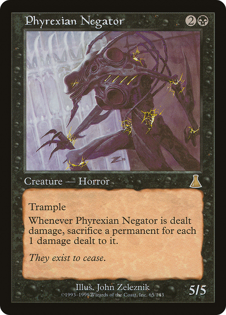 ファイレクシアの抹殺者/Phyrexian Negator [UDS]