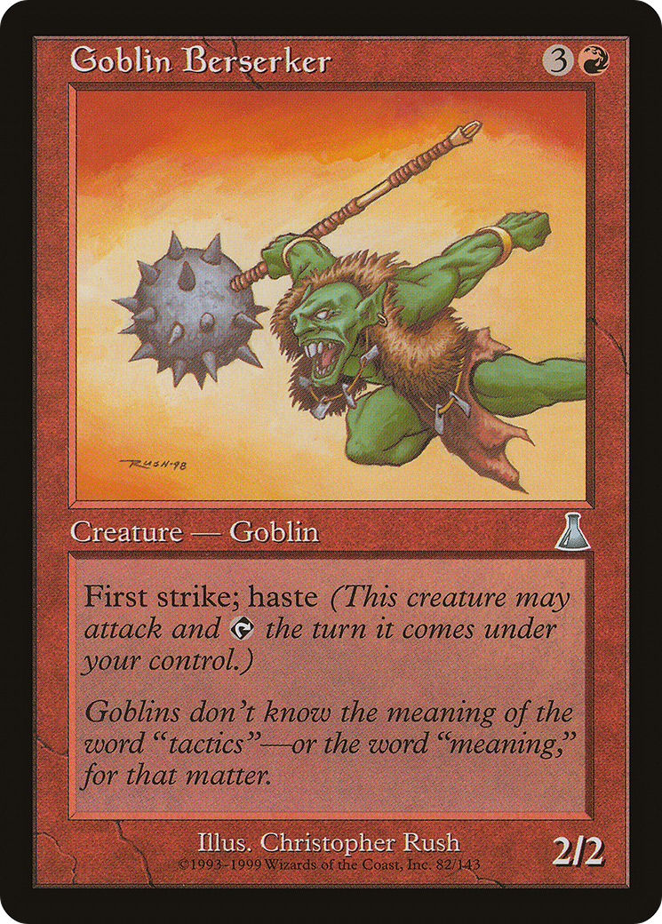ゴブリンの狂戦士/Goblin Berserker [UDS]