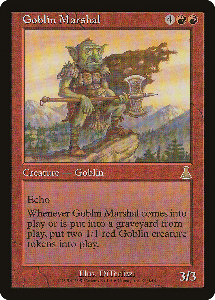 ゴブリンの司令官/Goblin Marshal [UDS] [FOIL]