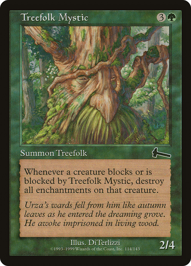 ツリーフォークの神秘家/Treefolk Mystic [ULG] [FOIL]