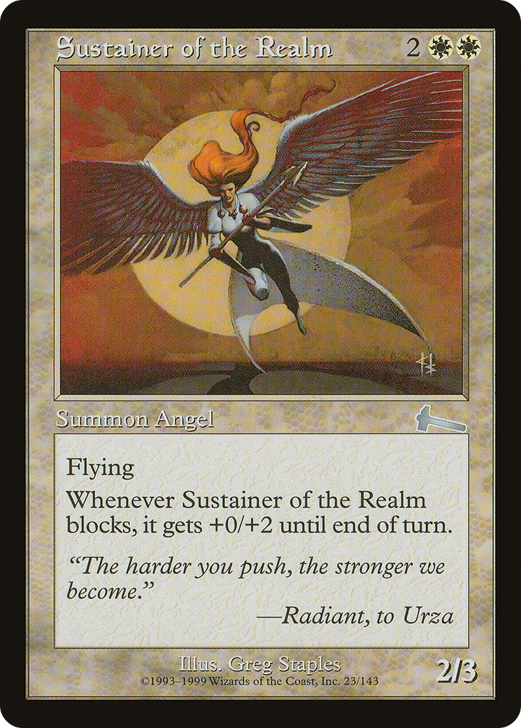 世界を支える者/Sustainer of the Realm [ULG]