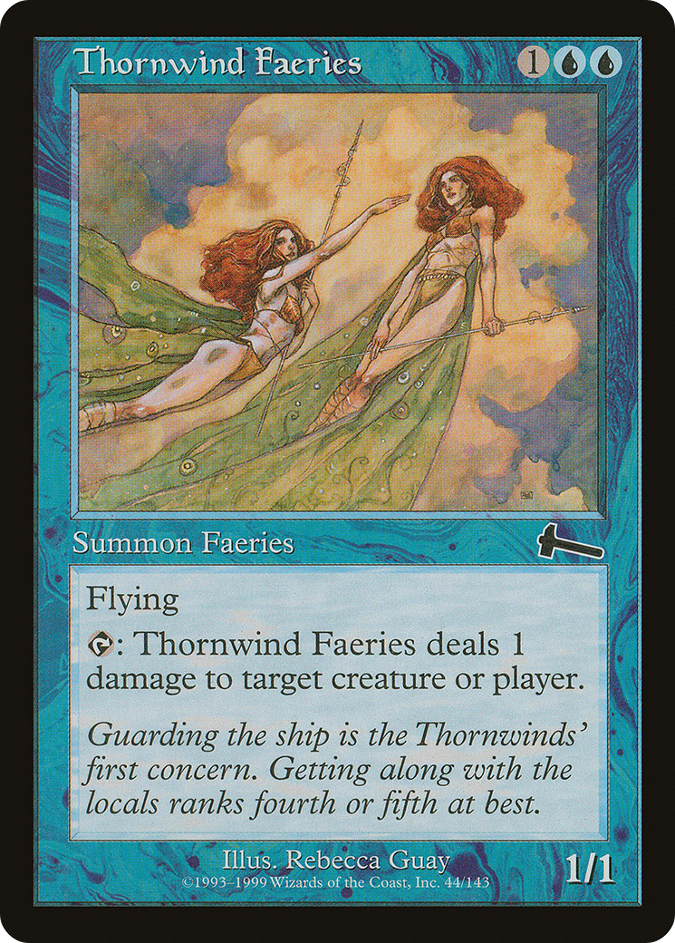 ソーンウィンド・フェアリー/Thornwind Faeries [ULG] [FOIL]